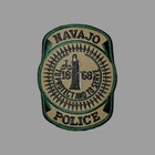 2024 Navajo Nation Police Patch Hard To Get Hard To Find  Tan 50 Arrowheads