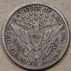 1892-o Barber Quarter 25c Vf xf As Pictured L3