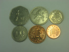 Great Britain 50   20   10   5   2   1 Pence 1968 - 1999