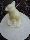 Latex Bird Mold Cardinal Bluejay Plaster Concrete Garden Mould 6  H X 4 