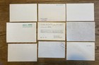 Czechoslovakia Qsl Cards 1980s  Lot Of 9