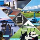 Dstfuy Wireless Remote Switch 12v  Dc 12v 24v 48v 72v 40a 328ft--40a Relay