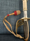 Nice 1919 French Officer Sword Complete With Correct Scabbard   Rare Sword Knot