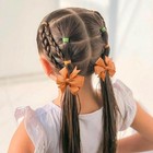 24pcs 3inch Hair Bows For Girls Grosgrain Ribbon Pinwheel Baby Hair Clips