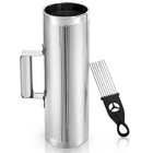 Stainless Steel Guiro With Scraper  12  X 4  Professional Latin Hand Percussion