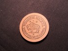 Lexington Heights  Michigan Wooden Nickel Token-silver Anniversary Souvenir Coin