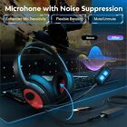3 5mm Gaming Headset Mic Headphones Stereo Bass Surround Noise Canceling