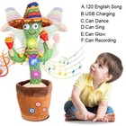 Talking Cactus Baby Toy Dancing Cactus Repeats What You Say For Kids Gift Toddle
