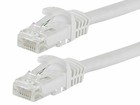Rj45 Cat5e Cat5 Ethernet Lan Network Cable 10ft Pc Ps Xbox Internet Router White