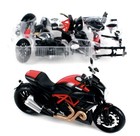 Ducati Diavel 1 12 Diecast Motorcycle Model Assembly Line New In Box Toy Gifts
