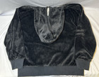 Adidas Girl s Medium  10 12  Black Cozy Fleece Hoodie Aa3056