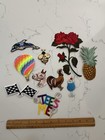 Vintage Lot Of 10 Mixed Applique Patches