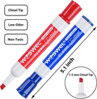 Dry Erase Markers  Chisel Tip Whiteboard Markers  Low Odor Thick Dry Markers 100