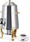 3 5 Gal Coffee Urn And Hot Beverage Dispenser Stainless Steel Coffee Chafer