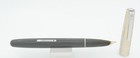 Waterman Taperite Crusader Grey W gold Cap Fountain Pen - 1940s - 14kt Xfine Nid