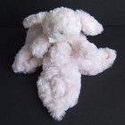 Blankets And Beyond Plush Puppy Dog Pink Swirl Baby s Lovey 15  Security Blanket