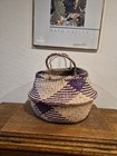 Handmade Woven Seagrass Belly Basket