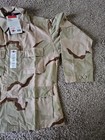 Us Army Desert Camo Jacket Large-regular Shirt Combat Tactical Coat Tru-spec  g4