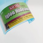 Kaytee Mini Igloo Hideaway Blue House Hut Hideout Hamster Gerbil Small Animal