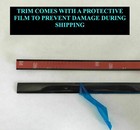 Black Roof Top Trim Molding For 16 17 18 19 20 21 22 23 Toyota Tacoma 2pc Wrnty