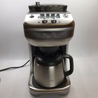Breville The Grind Drip Coffee Maker Bdc650 Bssuso 12 Cup  Stainless Clean
