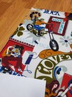 Awesome Rare Vintage Mid Century Retro 70s 60s 5th Avenue Woodstock Fabric  Look