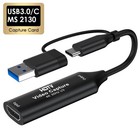 Video Capture Card Hdmi To Usb C With Usb 3 0 Streaming Device 30fps Capture 4k