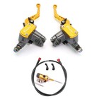22mm Motorcycle Hydraulic Clutch Brake Master Cylinder Kit For Honda Yamaha