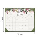 Desk Calendar 2026 With Desktop Mat  Desk Pad Calendar 15 x 12  From July 202   
