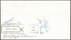 1969 England Australia 50th First Air Mail Signed 5 By 1969 Crew original Pilot 