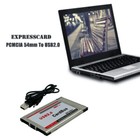 Pcmcia To Usb 2 0 Cardbus Dual 2 Port 480m Card Adapter For Laptop Pc Computero1