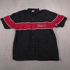 Vintage Dale Earnhardt Shirt Mens Xl Black Red The Intimidator Nascar Racing 90s