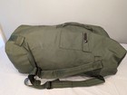 Military Duffel Bag Rucksack Olive Green Nylon Heavy Duty Army Duffel Usgi