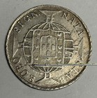 Au 1818-r Brazil 320 Reis Silver Coin  w  Obverse Die Crack Error 