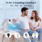 Ylkf Portable Evaporative Cooler Mini Air Conditioner 1200ml Quiet