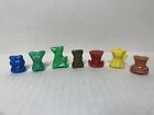 Gogo s Crazy Bones Mix Lot Of 12 Vintage Figures Pearlescent Metallic Shiny Lot