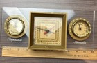 Barometer Temperature Humidity Desktop Taylor Weather Station -vintage