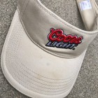 Vintage Coors Light Visor Hat Men s Retro Adjustable Cap Embroidered Cap Beer