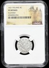 Poland 1621 King Sigismund Iii  Silver 3 Groschen 3g Coin 1587-1632 Ad  Ngc Vf
