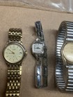 Lot Assorted Womens   Mens Watches Untested Vintage Gold Silver Mix Tone Metal