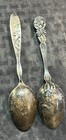 Rare Tiffany Sterling Silver Spoons Dated 1905  Nicely Toned