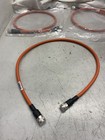 Honeywell Bda-nm-rn4p-10-nm Coaxial Cable Jumper 37  Orange Lot Of 3