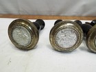 4 Wood Sandwich Glass Star Drapery Curtain Tiebacks Tie Back Basket Hold Corner