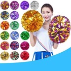 2pack Cheerleader Pompoms Pom Poms For Cheer Dance Soccer Basketball Competition