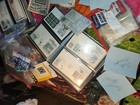 Amazing Vintage World Stamps  In Books Plus First Issues In Albums 1800  To Now