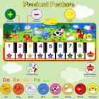 Piano Mat - 53  X 23  Musical Mat 8 Animals Sounds Dance Mat For Kids Touch Play