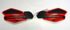 Powermadd Star Series Handguards Hand Guards Black Red Yamaha Raptor 660 700 All