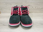 Ugg Neumel 3236 Men   s Chukka Boot Black red Size 12 Suede Ankle Boots