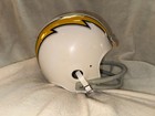 Vintage Riddell San Diego Chargers Replica Football Helmet W  2 Bar Facemask