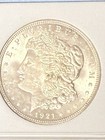1921 Morgan Silver Dollar From Original Roll Choice Bu